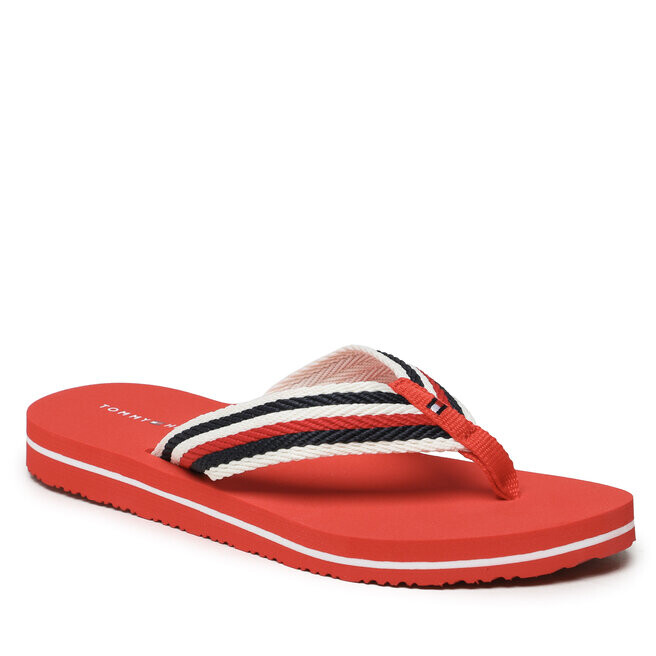 

Шлепанцы Tommy Hilfiger EssentialComfort Sandal, цветной/красный