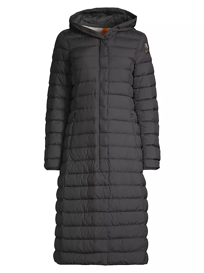 

Стеганая длинная куртка Omega Parajumpers, черный