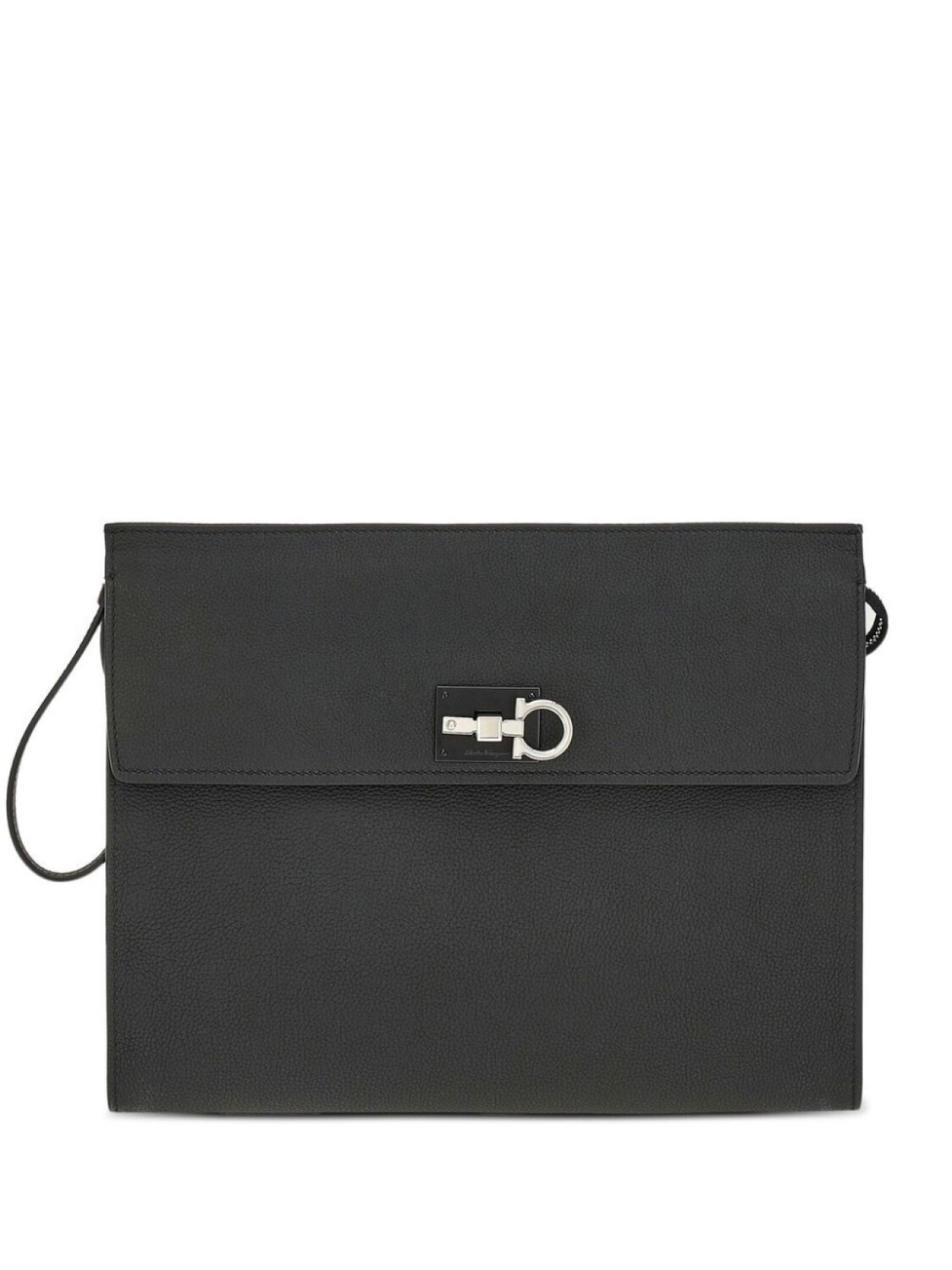

Ferragamo клатч Gancini Studio, черный