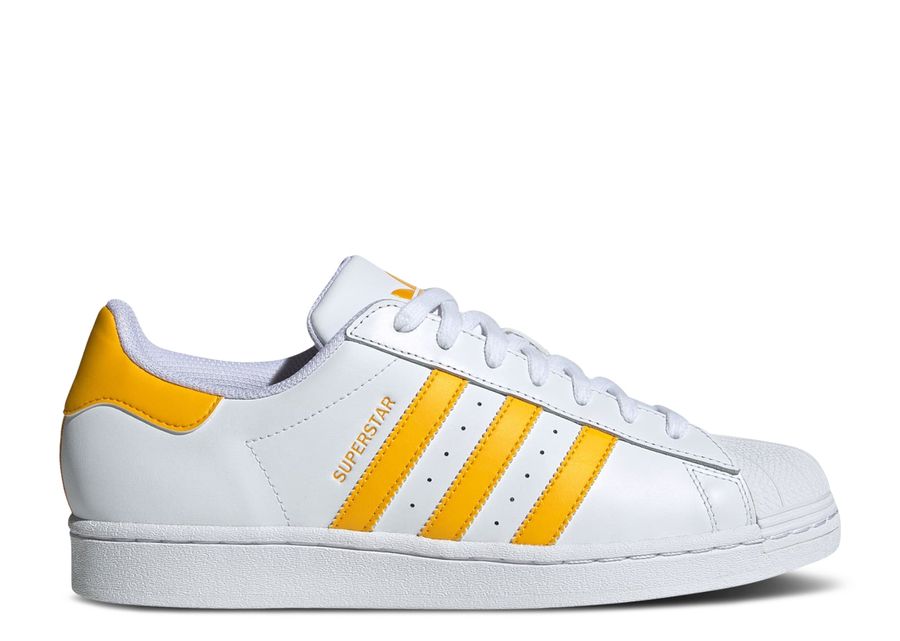 

Кроссовки adidas Superstar, цвет White Crew Yellow