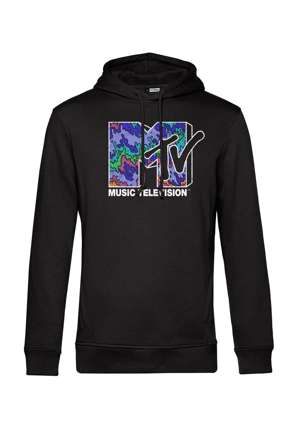 

Толстовка с капюшоном MTV RIPPLE LOGO Henry Tiger, черный
