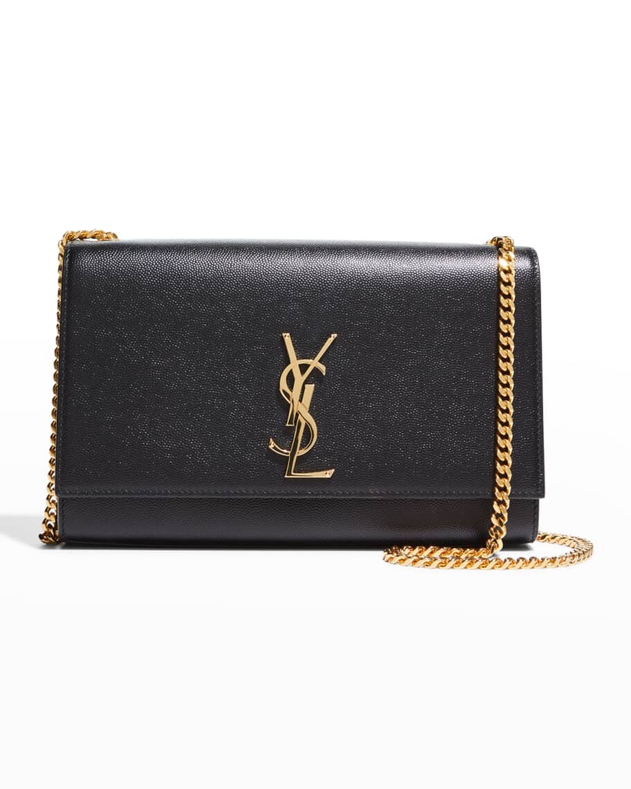 

Сумка Kate Medium Grain de Poudre через плечо Saint Laurent