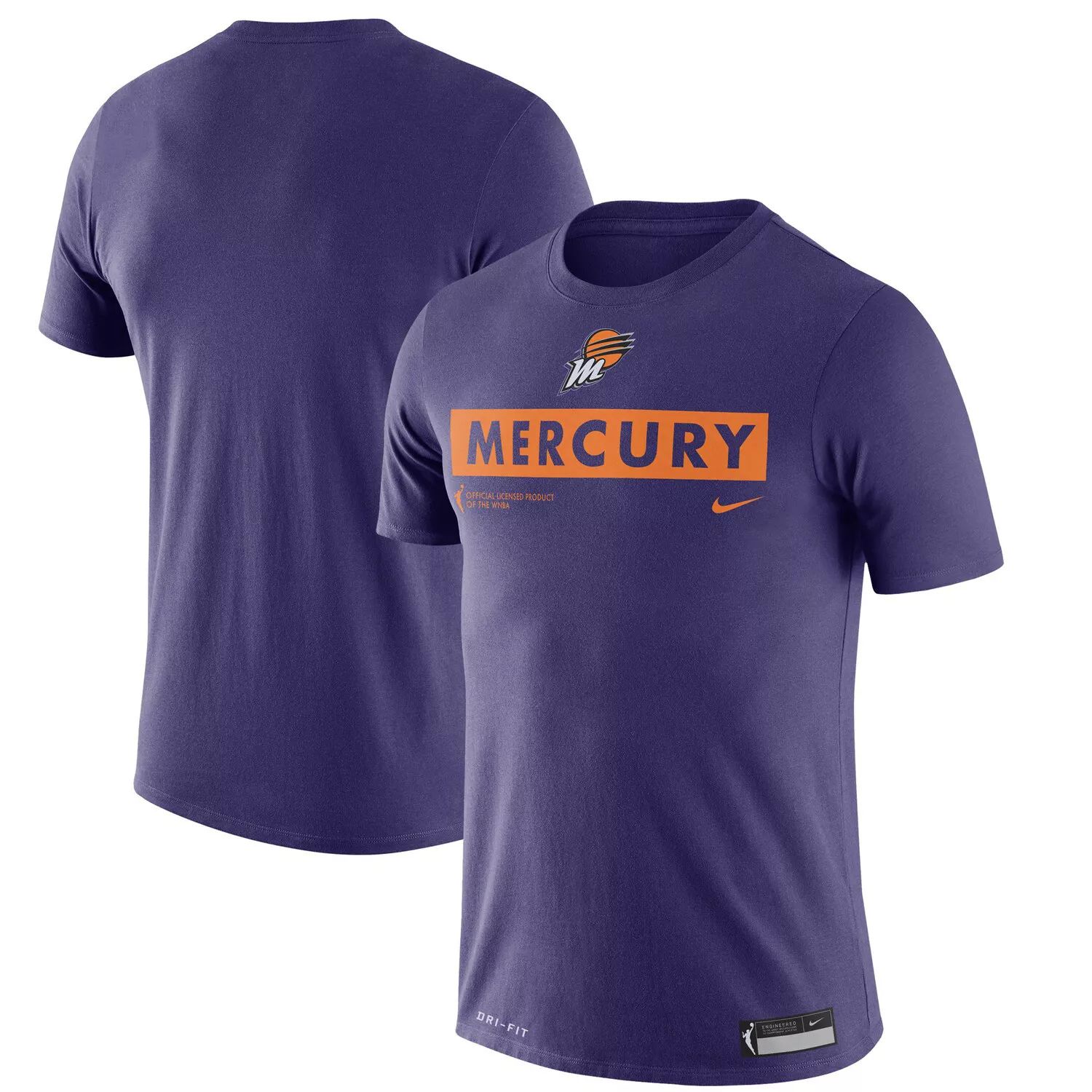 Фиолетовая тренировочная футболка Nike Phoenix Mercury Mercury