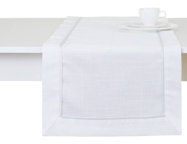 

Настольный бегун home & you Tideno, 40x1x180 см цвет mittelsilber