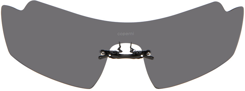 

Черные солнцезащитные очки на клипсе Coperni