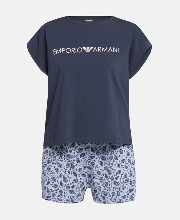 

Пижама Emporio Armani, темно-синий