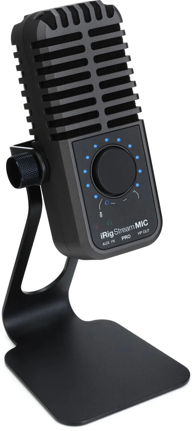 

IK Multimedia iRig Stream Mic Pro USB-конденсаторный микрофон
