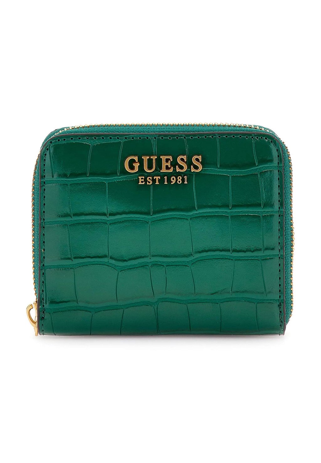 

Кошелек Laurel Small Zip Around Guess, цвет emerald