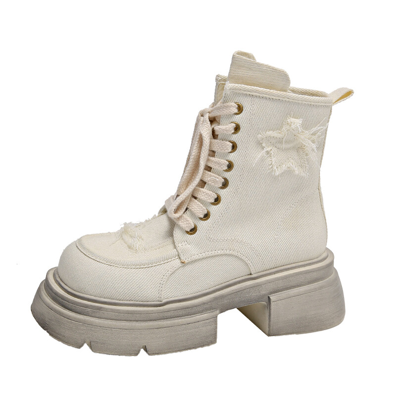 

Ботинки Martin Boot женские Nunz, бежевый