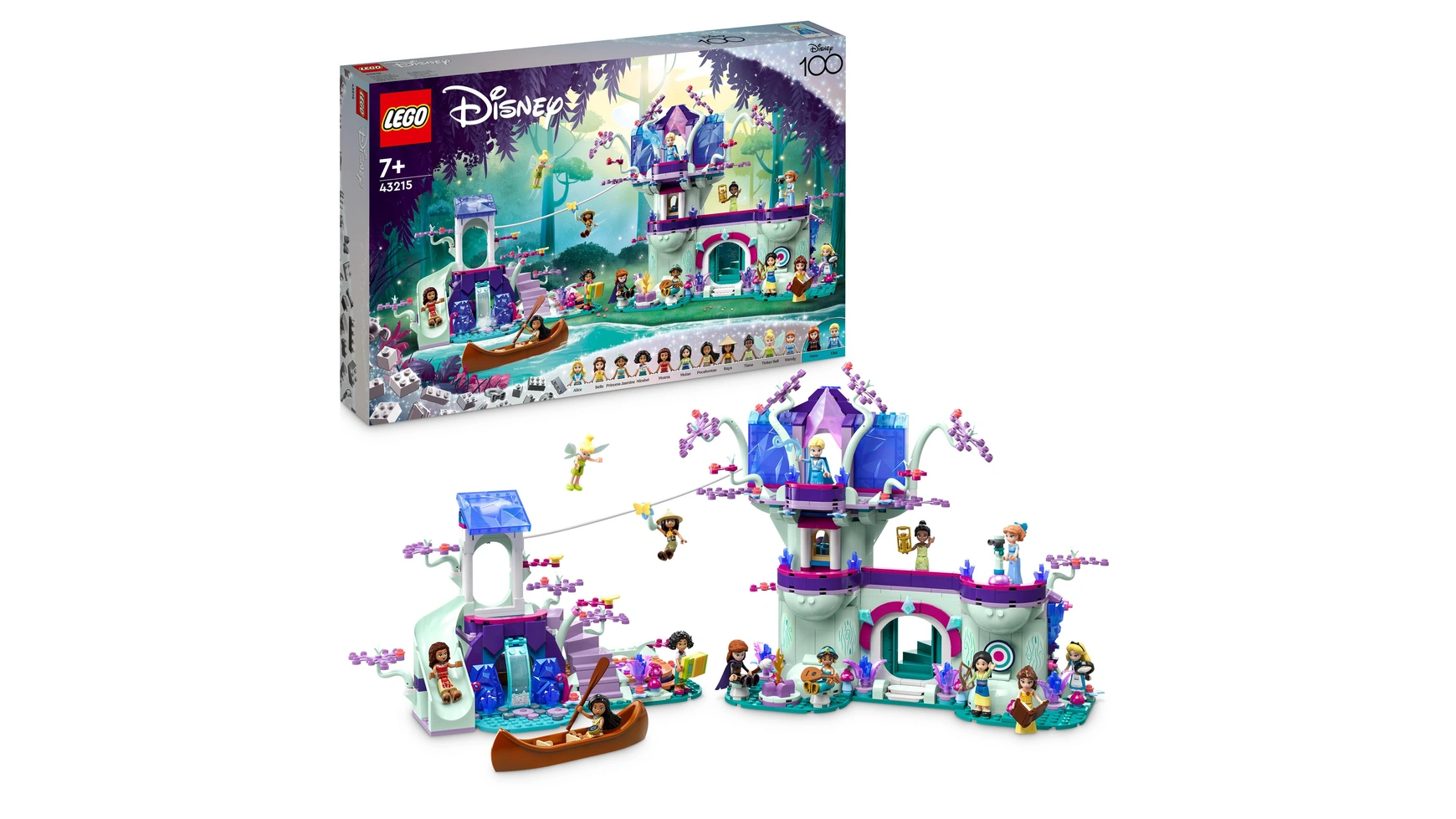 Lego Disney Зачарованный домик на дереве конструктор lego disney 43215 волшебный домик на дереве