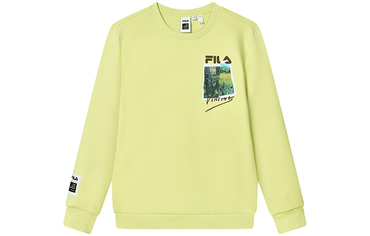 

ФИЛА Мужская толстовка FILA, цвет Bright green yellow