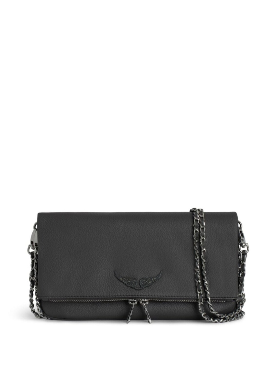 

Zadig&Voltaire рок кожаный клатч, черный