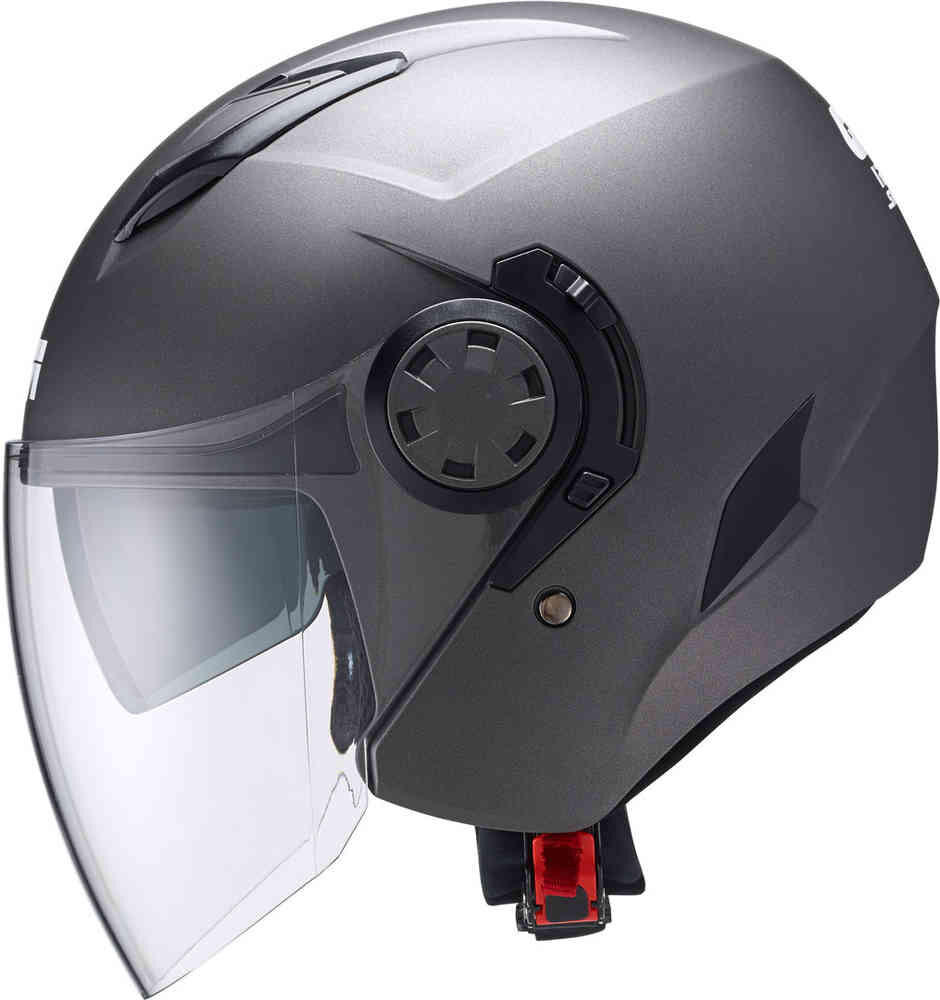 

12.3 Реактивный шлем Stratos GIVI, титан мэтт