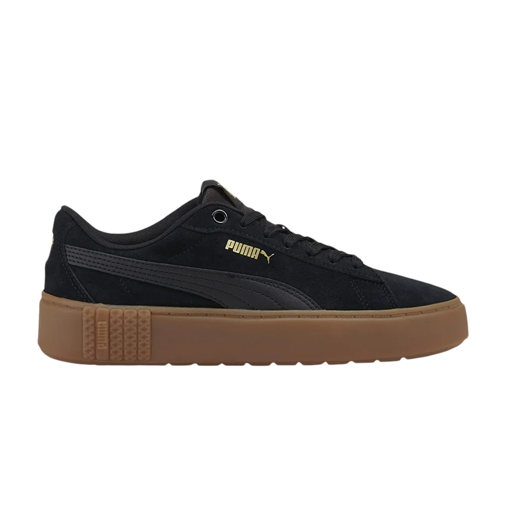 Кроссовки Wmns Smash Platform V2 SD Puma, черный кроссовки wmns smash platform q4 polka puma черный