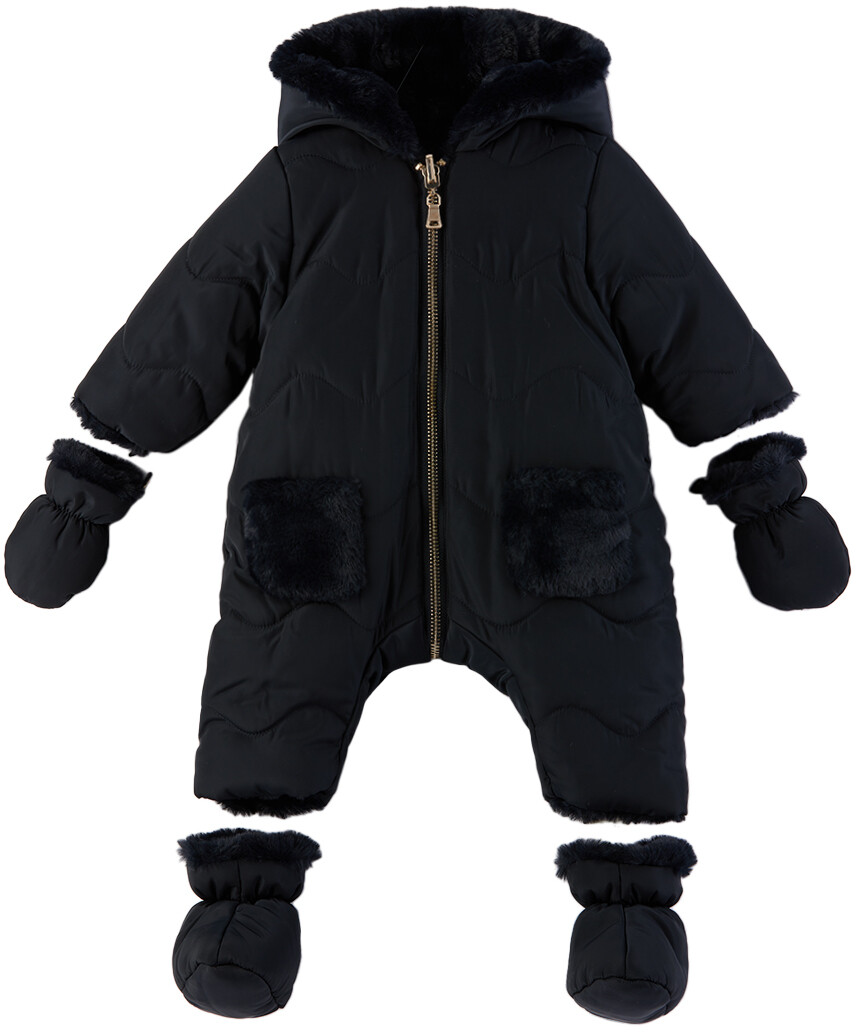 

Водоотталкивающий зимний комбинезон Baby Navy Marine Tartine et Chocolat