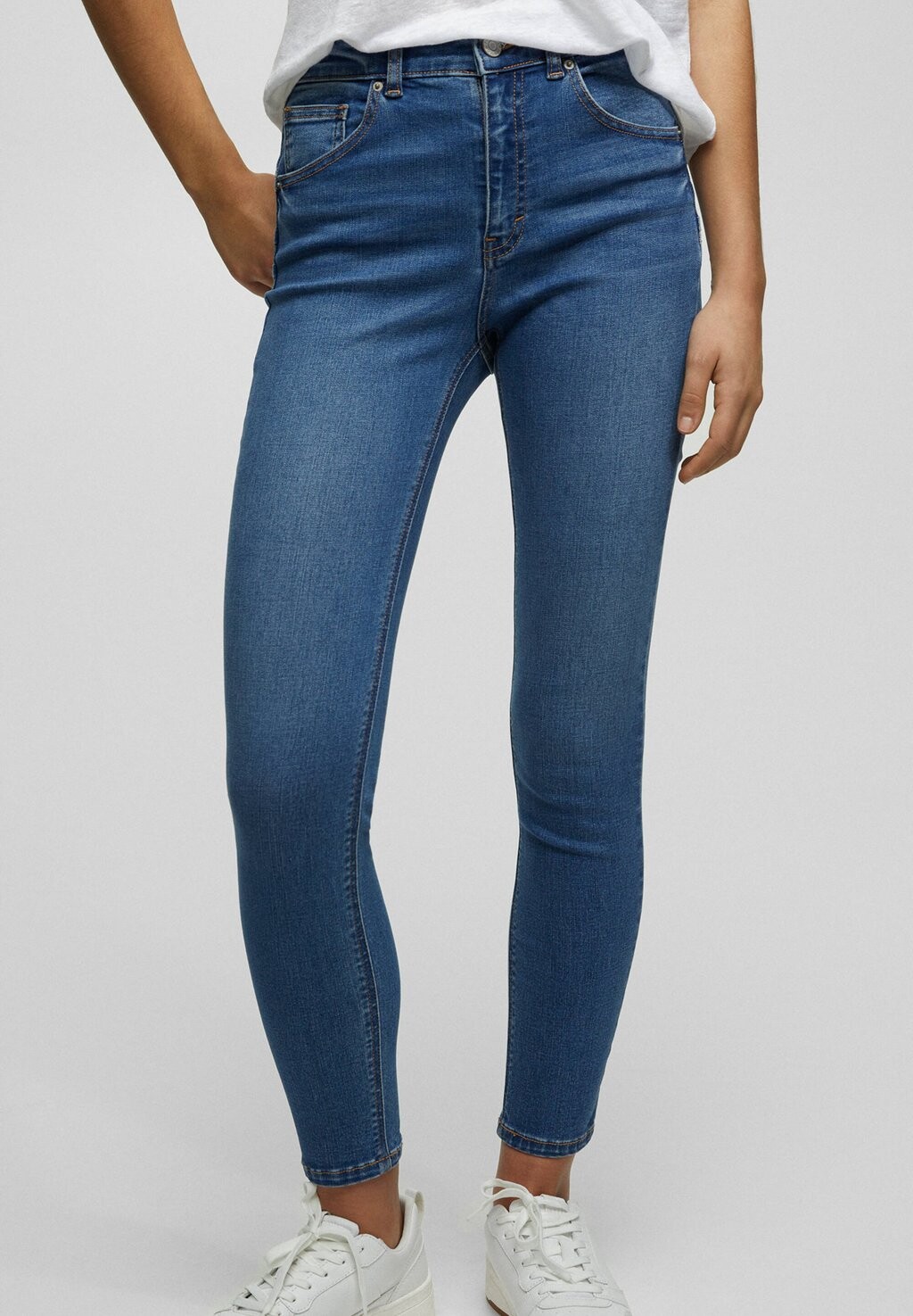 

Джинсы Skinny Fit PULL&BEAR, синий