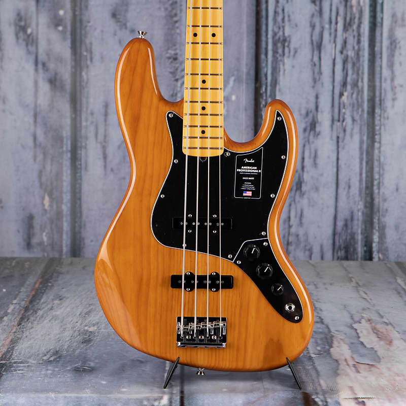 Басс гитара Fender American Professional II Jazz Bass, Roasted Pine