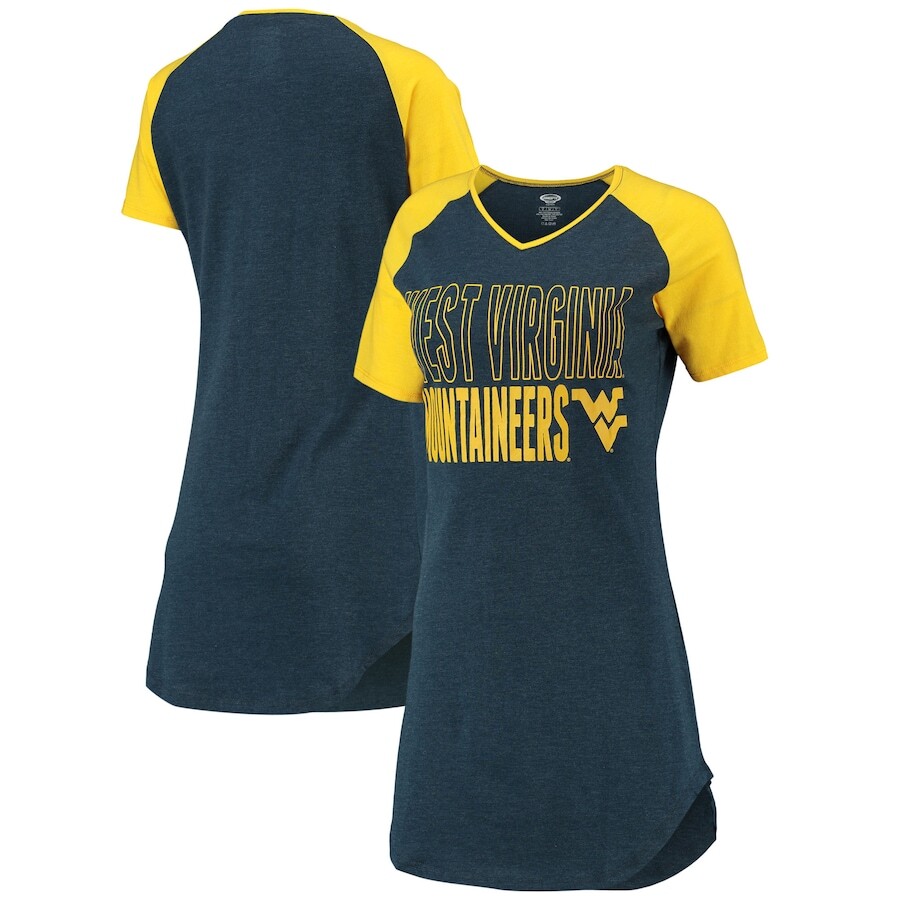 

Ночная рубашка Concepts Sport West Virginia Mountaineers, нави