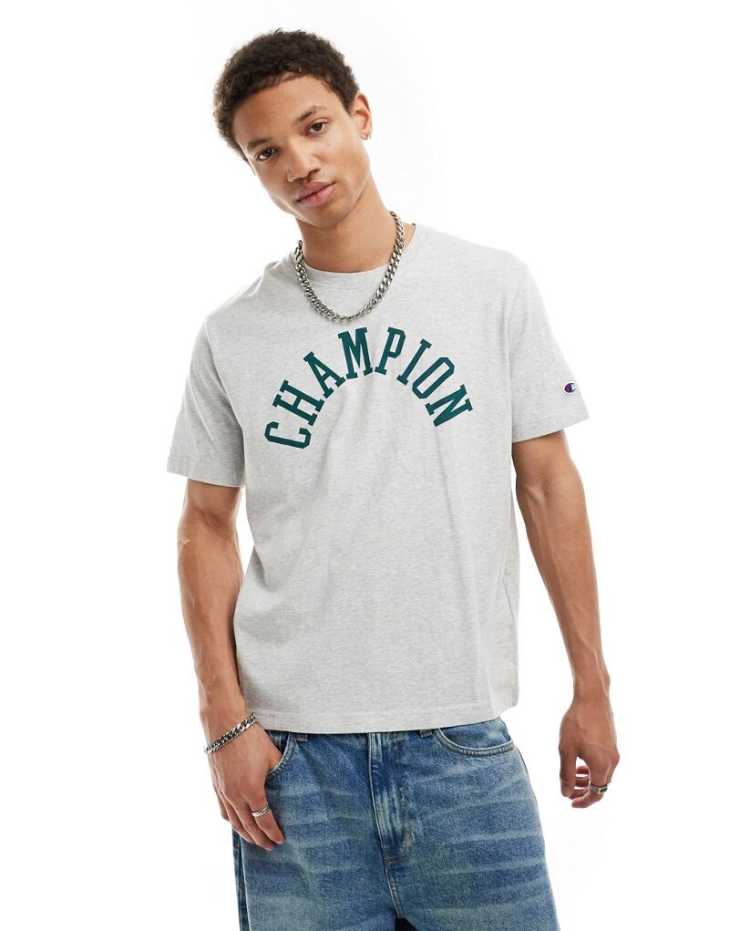

ФУТБОЛКА С ЛОГОТИПОМ Champion College Style (Серый меланж)