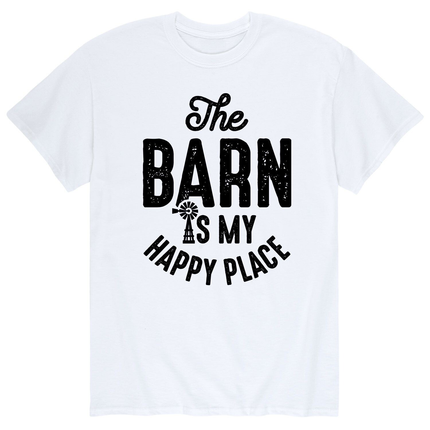 

Мужская футболка The Barn Happy Place Licensed Character