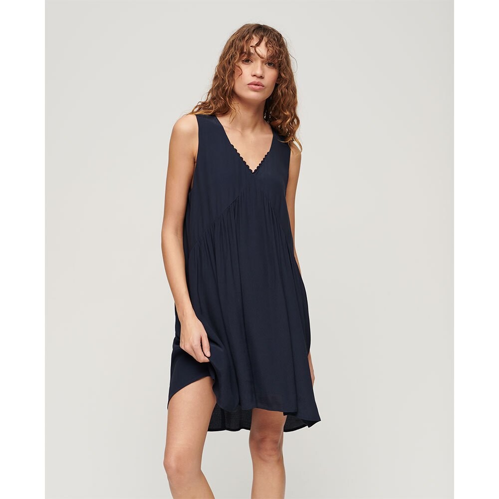 Платье Superdry Volume Sleeveless, синий