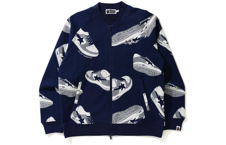 

Bape Куртка Мужская A Bathing Ape, темно-синий