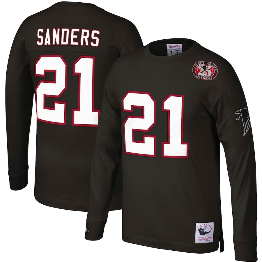

Футболка с именем и номером Mitchell & Ness Atlanta Falcons, черный
