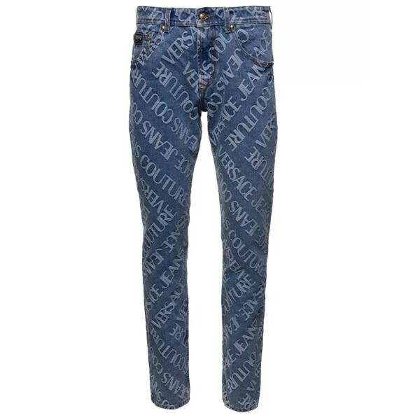 

Джинсы reg all over jeans Versace Jeans Couture, синий