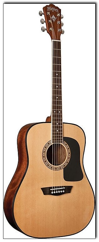 Акустическая гитара Washburn WF5K Apprentice 5 Series Folk Natural w/ Case, Free Shipping