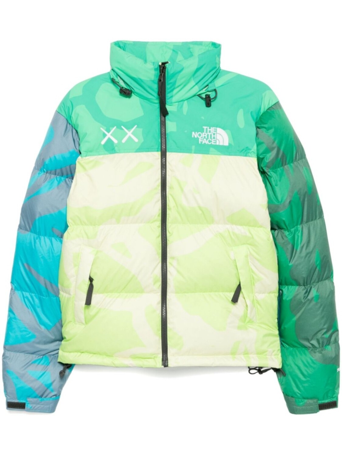 

Куртка Nuptse 1996 из коллаборации с KAWS The North Face, зеленый