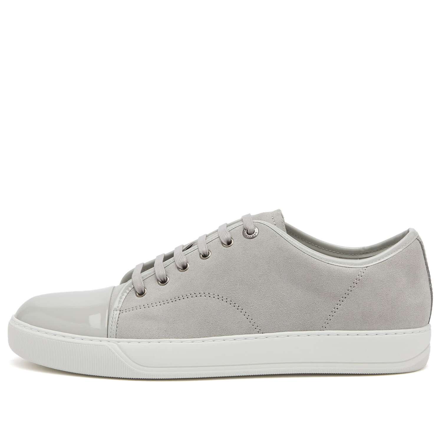 

Кроссовки Lanvin Dbb1 High Shine Toe Cap Sneaker, цвет Powder Grey