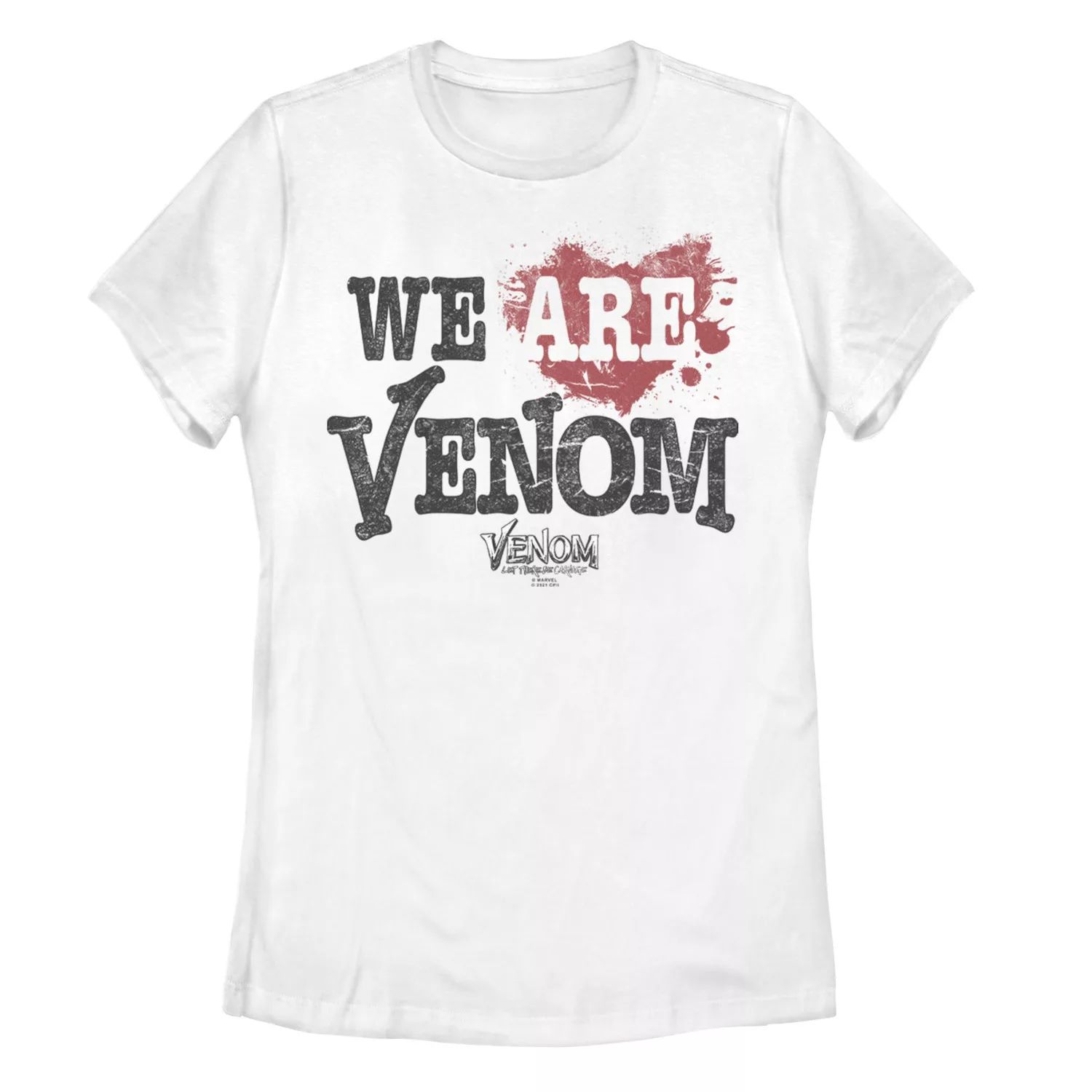 

Футболка с надписью «We Are Venom» для юниоров «Marvel Venom: Let There Be Carnage» Licensed Character