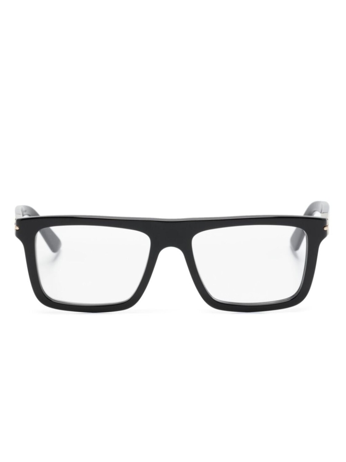 

Gucci Eyewear очки в квадратной оправе с логотипом, черный