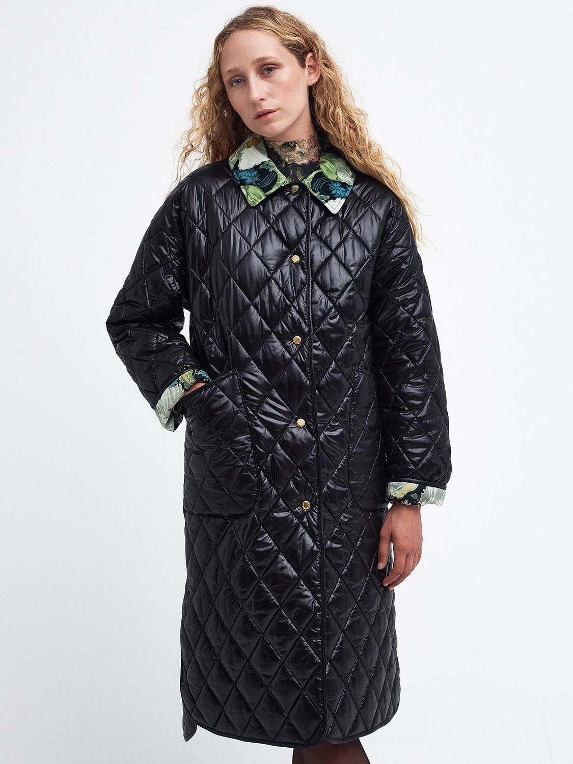 

стеганая куртка Laving из коллаборации с House of Hackney Barbour, черный