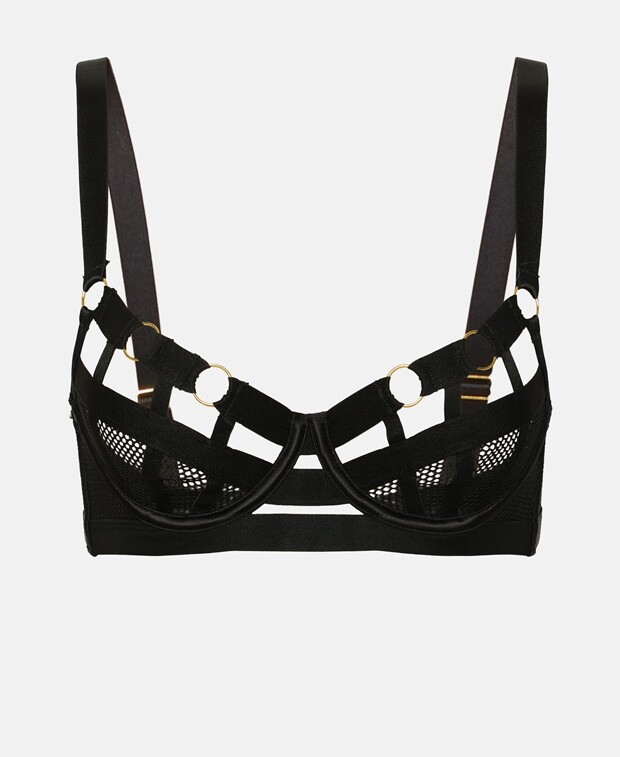 

Бюстгальтер на косточках, чашка BE Hunkemöller, цвет Caviar Black
