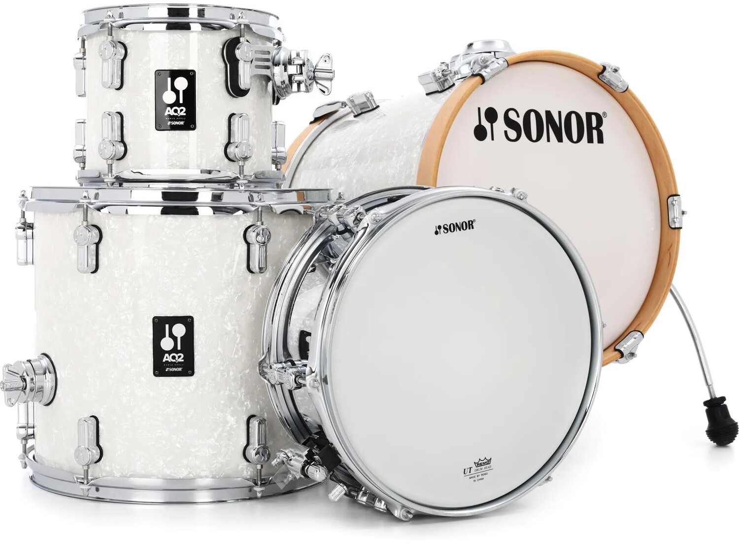 

Набор из 4 ракушек Sonor AQ2 Martini с малым барабаном - Белый морской жемчуг