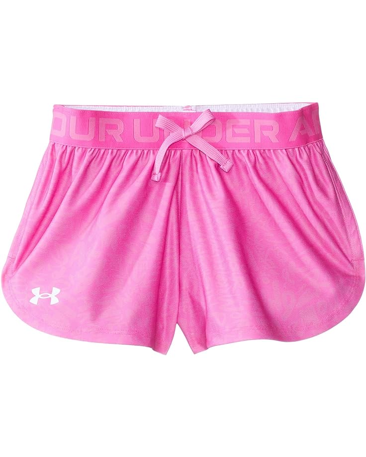 цена Шорты Under Armour Play Up Printed Shorts, цвет Rebel Pink/White