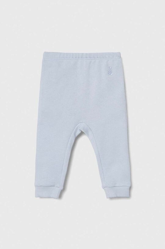 

Спортивные брюки из хлопка для новорожденных United Colors of Benetton, синий