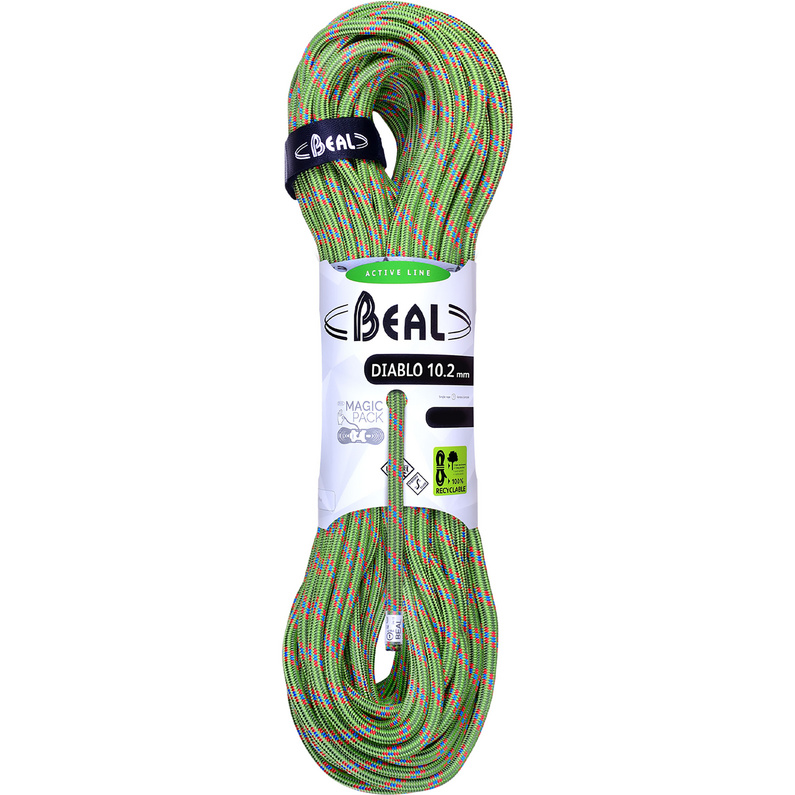 Веревка Diablo Uni Core 102 Beal, зеленый