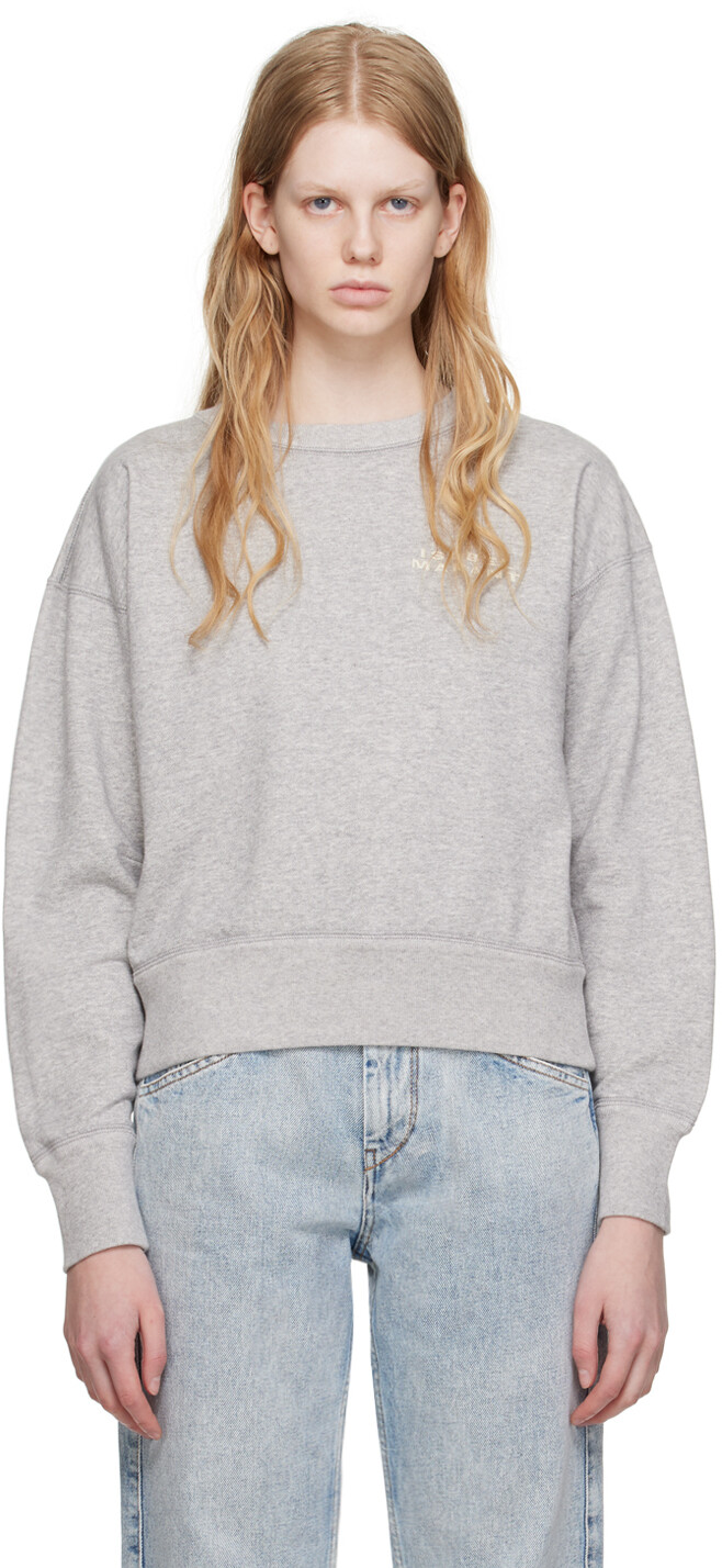 

Серый свитшот Isabel Marant Shad