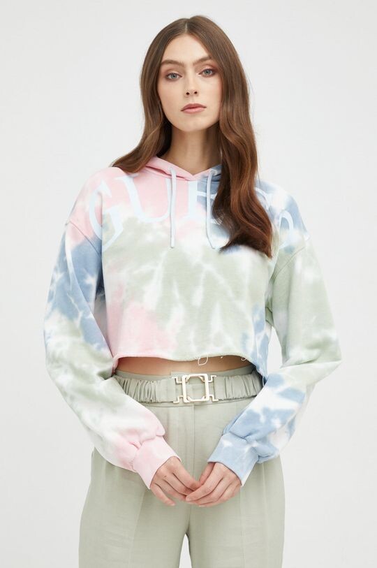 

Хлопковая толстовка Guess, мультиколор