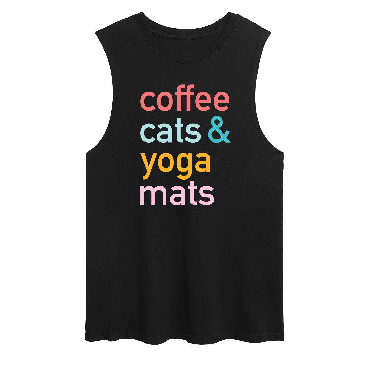 

Коврики для йоги Coffee Cats для юниоров, майка с мышцами Licensed Character
