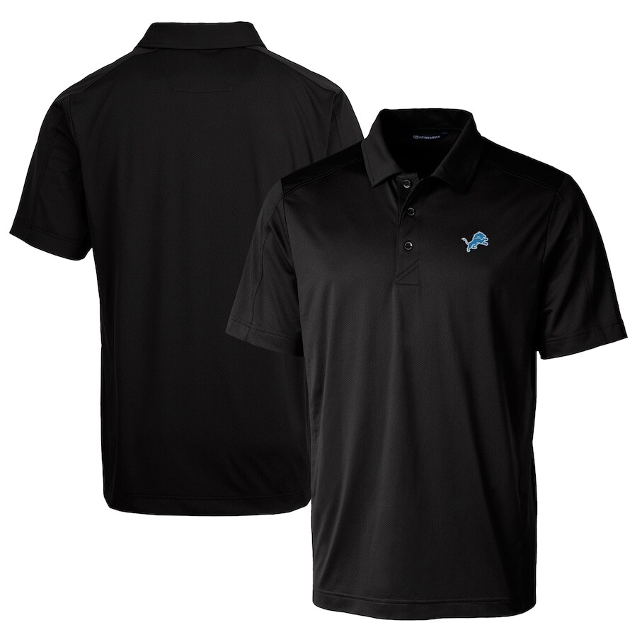 

Поло с коротким рукавом Cutter & Buck Detroit Lions, черный