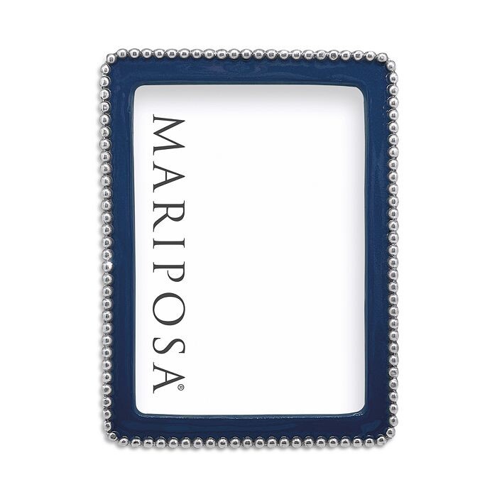 

Рамка Mariposa из бисера размером 5 x 7 дюймов, синий