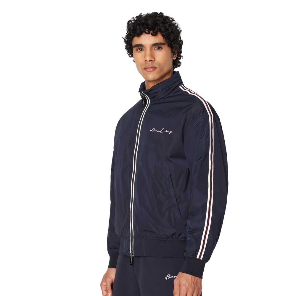 

Куртка Armani Exchange Embroidered Logo, черный