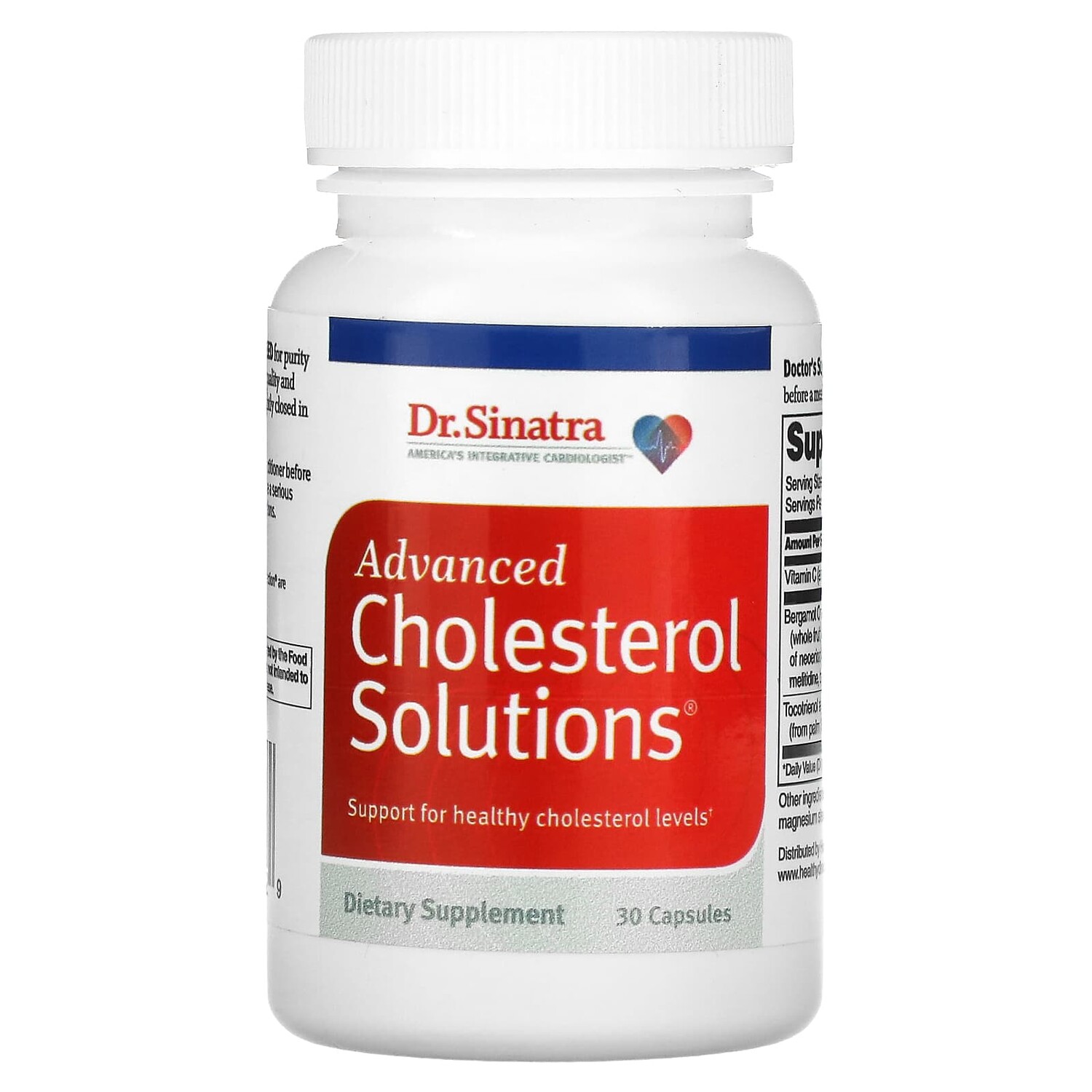 

Advanced Cholesterol Solutions, 30 капсул, Dr. Sinatra