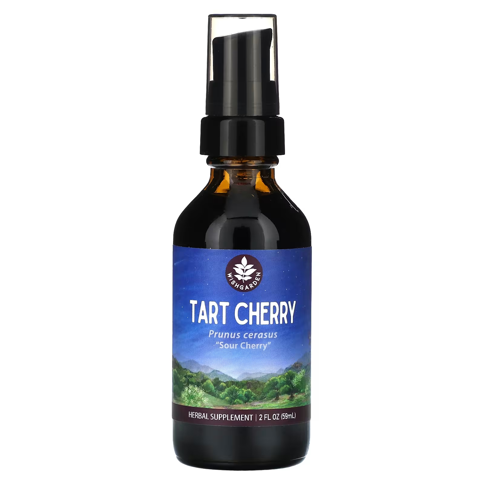 Растительная добавка WishGarden Herbs Tart Cherry, 59 мл растительная добавка wishgarden herbs chlorophyl