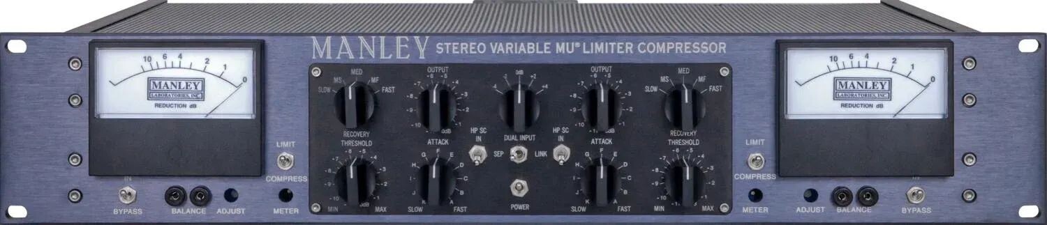 

Стерео лимитерный компрессор Manley Variable Mu — версия для мастеринга с модификацией T-Bar