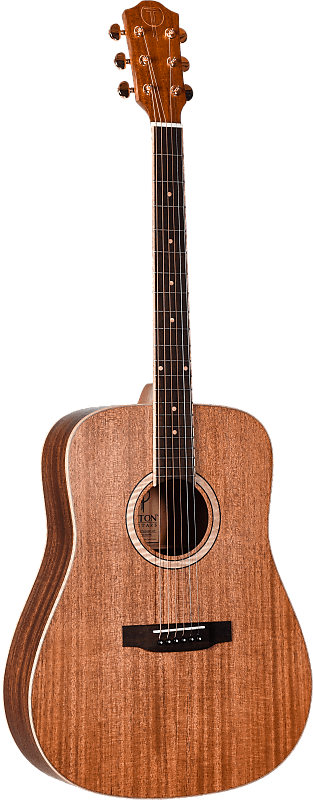 цена Акустическая гитара Teton STS203NT-OP Dreadnought Solid Mahogany Top & Back/Sides 6-String Acoustic Guitar
