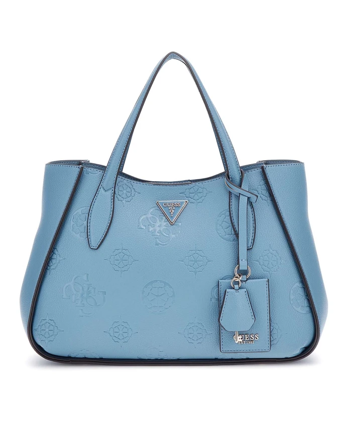 

Сумка Сэтчел Girlfriend на молнии из сланца Guess, синий